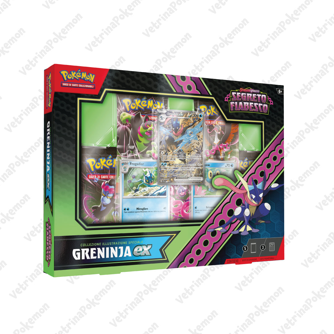 Collezione Illustrazione Speciale Segreto Fiabesco Greninja-ex ITA