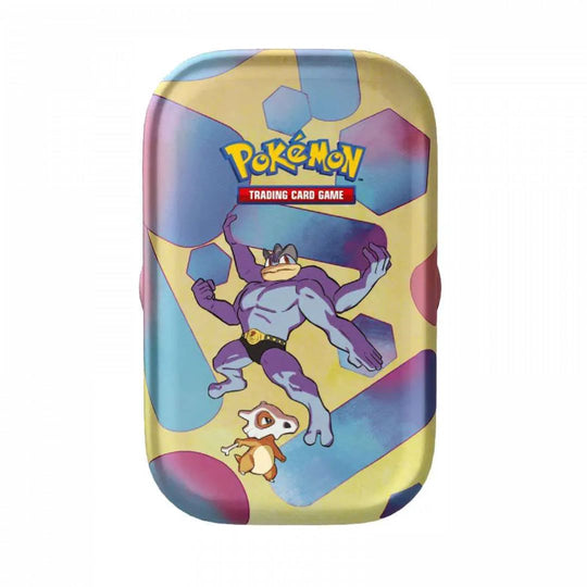 Pokémon 151 Mini Tin da Collezione Machamp e Cubone ITA