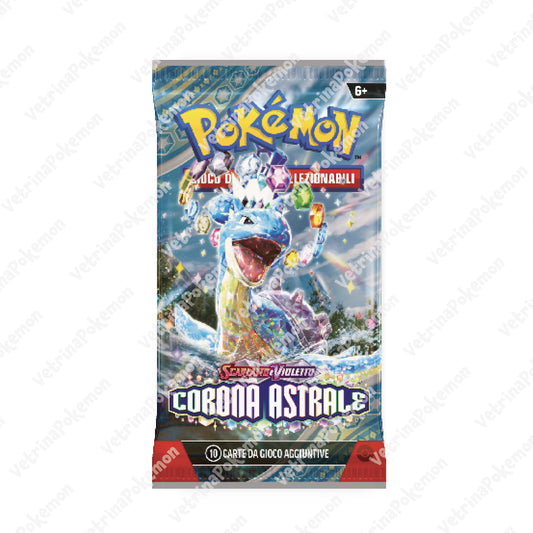 Scarlatto e Violetto Corona Astrale Busta 10 Carte ITA