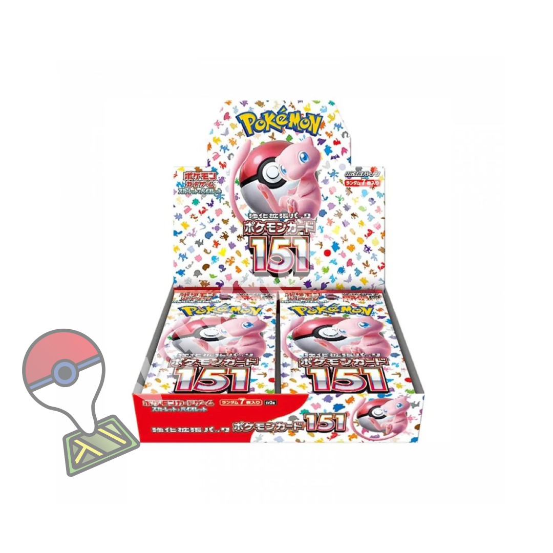 Pokémon 151 Display 20 Buste - JAP