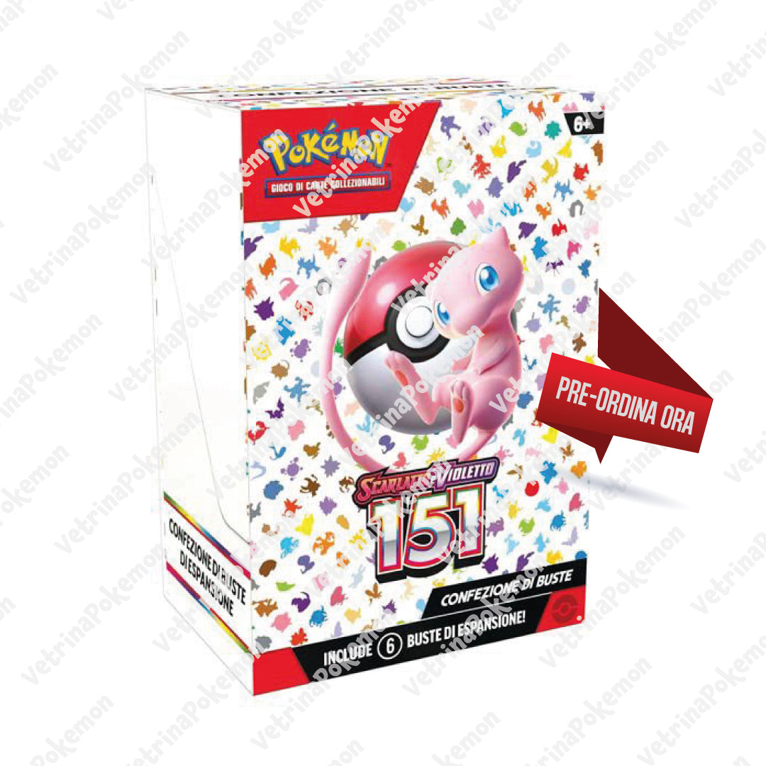 Pokémon 151 Bundle 6 Buste ITA